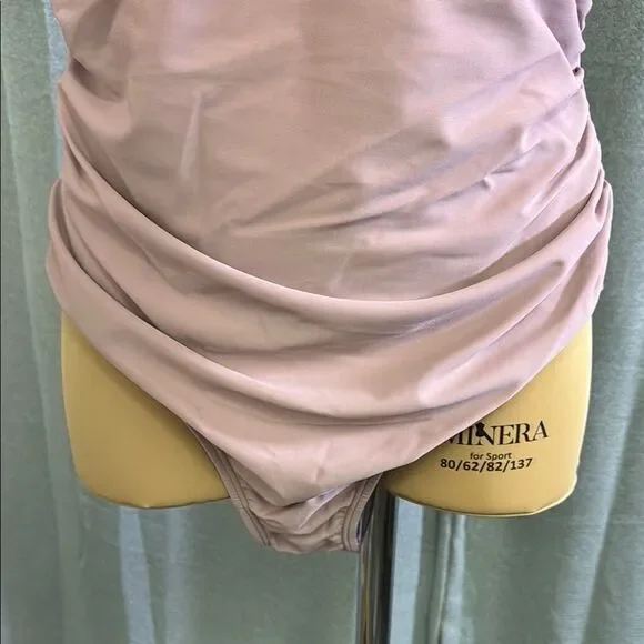 CupShe Pink One-Piece Swimsuit with Lace Details - Picture 4 of 14